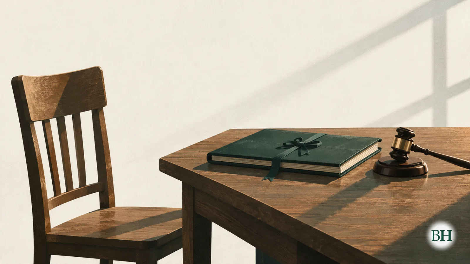 Ilustración generada con inteligencia artificial. Ilustración editorial de estilo vectorial plano y limpio, con textura de grano suave y paleta apagada de verde oscuro, blanco cálido y negro tinta. Ambiente tranquilo y…